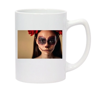 Halloween Holiday 14oz White Statesman Mug