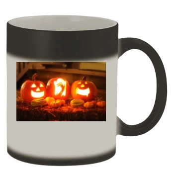 Halloween Holiday Color Changing Mug