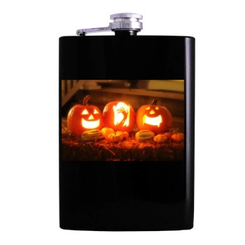 Halloween Holiday Hip Flask