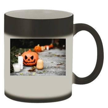 Halloween Holiday Color Changing Mug