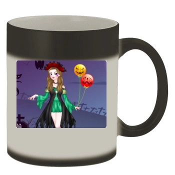 Halloween Holiday Color Changing Mug