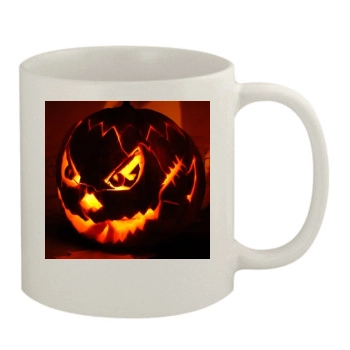 Halloween Holiday 11oz White Mug