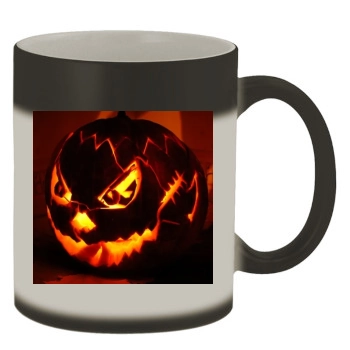 Halloween Holiday Color Changing Mug