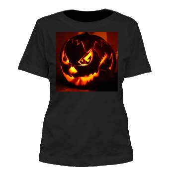 Halloween Holiday Women's Cut T-Shirt