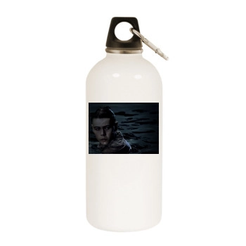 Gage Munroe White Water Bottle With Carabiner