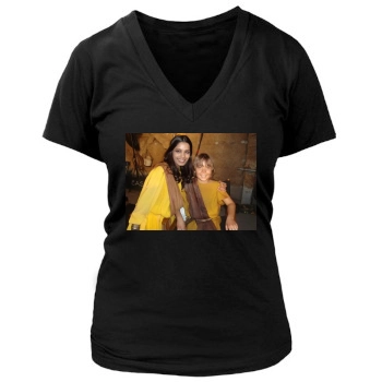 Gage Munroe Women's Deep V-Neck TShirt