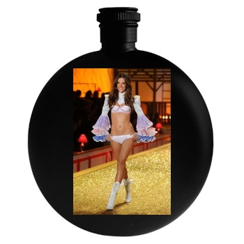 Alessandra Ambrosio Round Flask