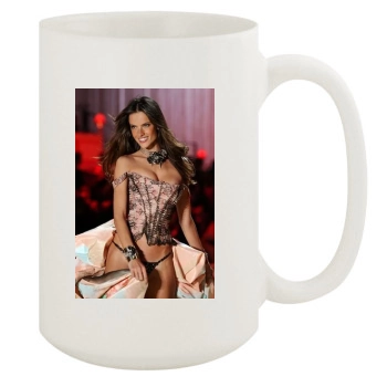 Alessandra Ambrosio 15oz White Mug