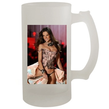 Alessandra Ambrosio 16oz Frosted Beer Stein