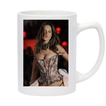 Alessandra Ambrosio 14oz White Statesman Mug