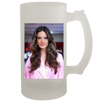 Alessandra Ambrosio 16oz Frosted Beer Stein