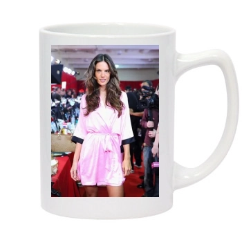 Alessandra Ambrosio 14oz White Statesman Mug