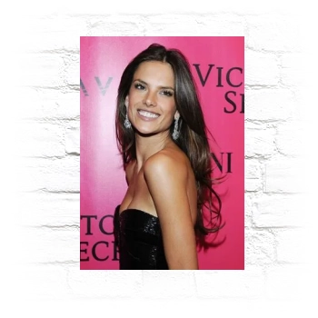 Alessandra Ambrosio Metal Wall Art