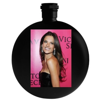 Alessandra Ambrosio Round Flask