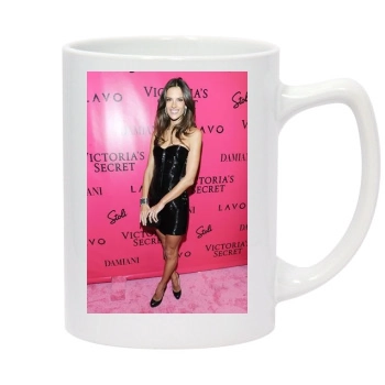 Alessandra Ambrosio 14oz White Statesman Mug