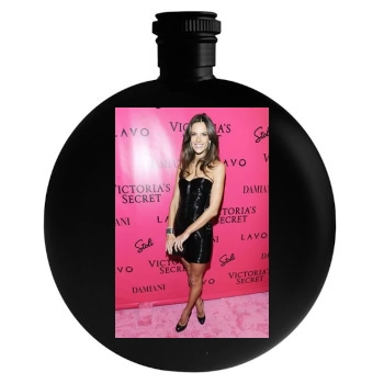 Alessandra Ambrosio Round Flask