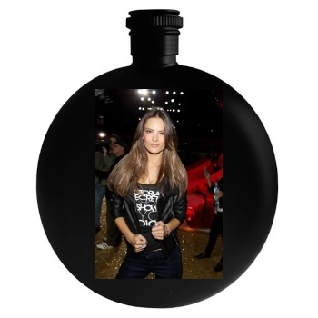 Alessandra Ambrosio Round Flask