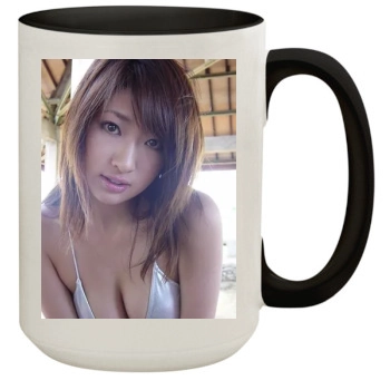 Ando Sayaka 15oz Colored Inner & Handle Mug