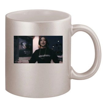 Gavlyn 11oz Metallic Silver Mug