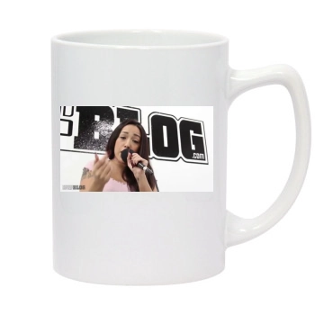 Gavlyn 14oz White Statesman Mug