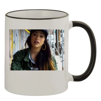 Gavlyn 11oz Colored Rim & Handle Mug