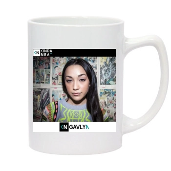 Gavlyn 14oz White Statesman Mug