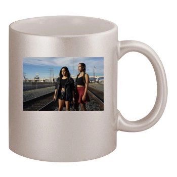 Gavlyn 11oz Metallic Silver Mug