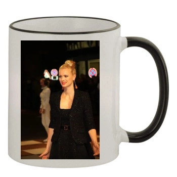 Franziska Knuppe 11oz Colored Rim & Handle Mug