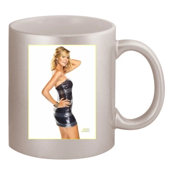 Heidi Klum 11oz Metallic Silver Mug