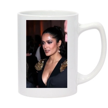 Salma Hayek 14oz White Statesman Mug