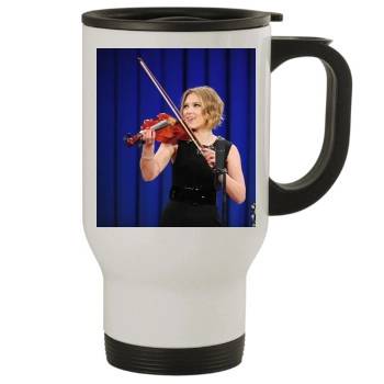 Scarlett Johansson Stainless Steel Travel Mug