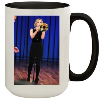 Scarlett Johansson 15oz Colored Inner & Handle Mug