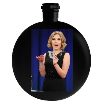 Scarlett Johansson Round Flask