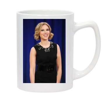 Scarlett Johansson 14oz White Statesman Mug