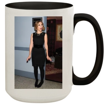 Scarlett Johansson 15oz Colored Inner & Handle Mug