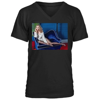 Scarlett Johansson Men's V-Neck T-Shirt