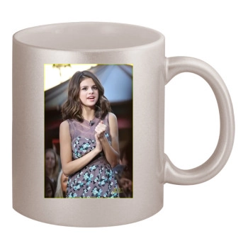 Selena Gomez 11oz Metallic Silver Mug