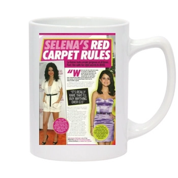 Selena Gomez 14oz White Statesman Mug