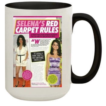 Selena Gomez 15oz Colored Inner & Handle Mug