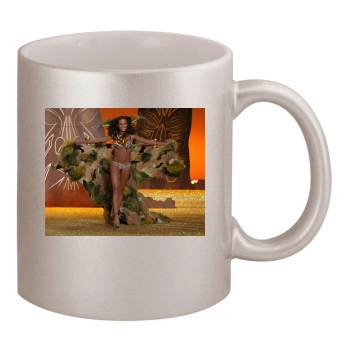 Selita Ebanks 11oz Metallic Silver Mug