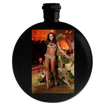 Selita Ebanks Round Flask