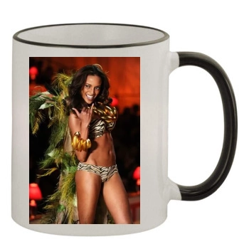 Selita Ebanks 11oz Colored Rim & Handle Mug