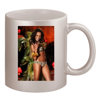 Selita Ebanks 11oz Metallic Silver Mug