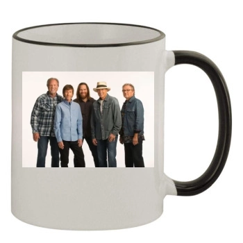 Sawyer Brown 11oz Colored Rim & Handle Mug