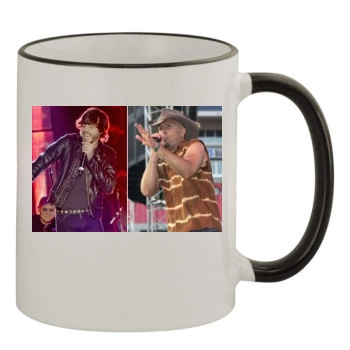 Sawyer Brown 11oz Colored Rim & Handle Mug