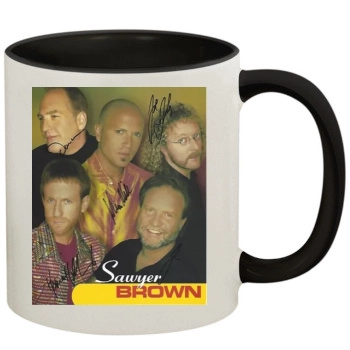 Sawyer Brown 11oz Colored Inner & Handle Mug