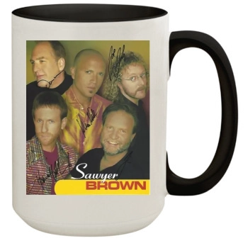 Sawyer Brown 15oz Colored Inner & Handle Mug