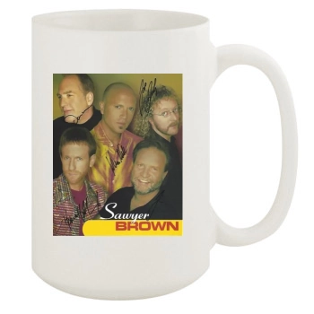 Sawyer Brown 15oz White Mug