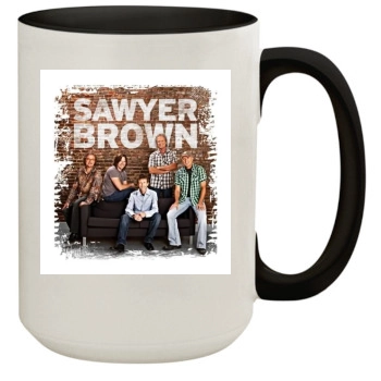 Sawyer Brown 15oz Colored Inner & Handle Mug