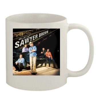 Sawyer Brown 11oz White Mug